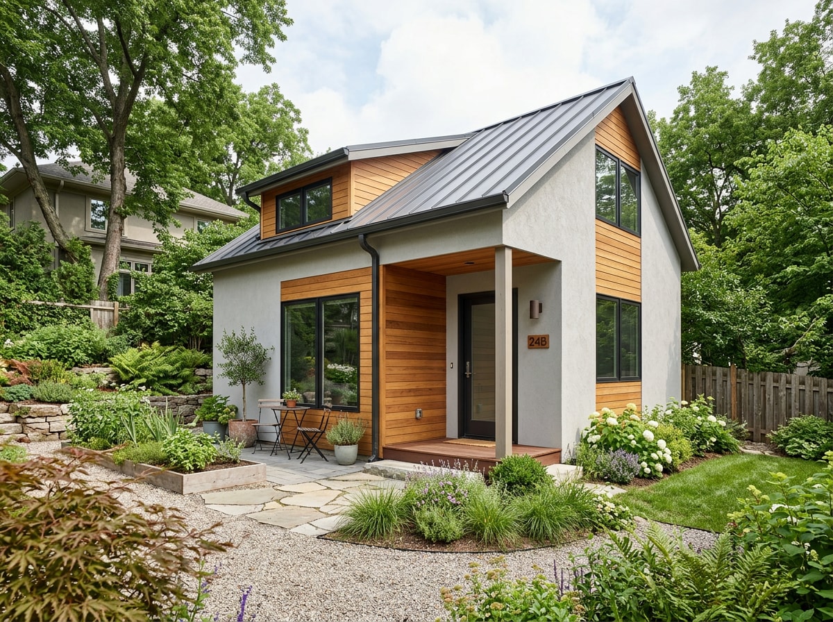 Detached accessory dwelling unit built in a Monterey County backyard