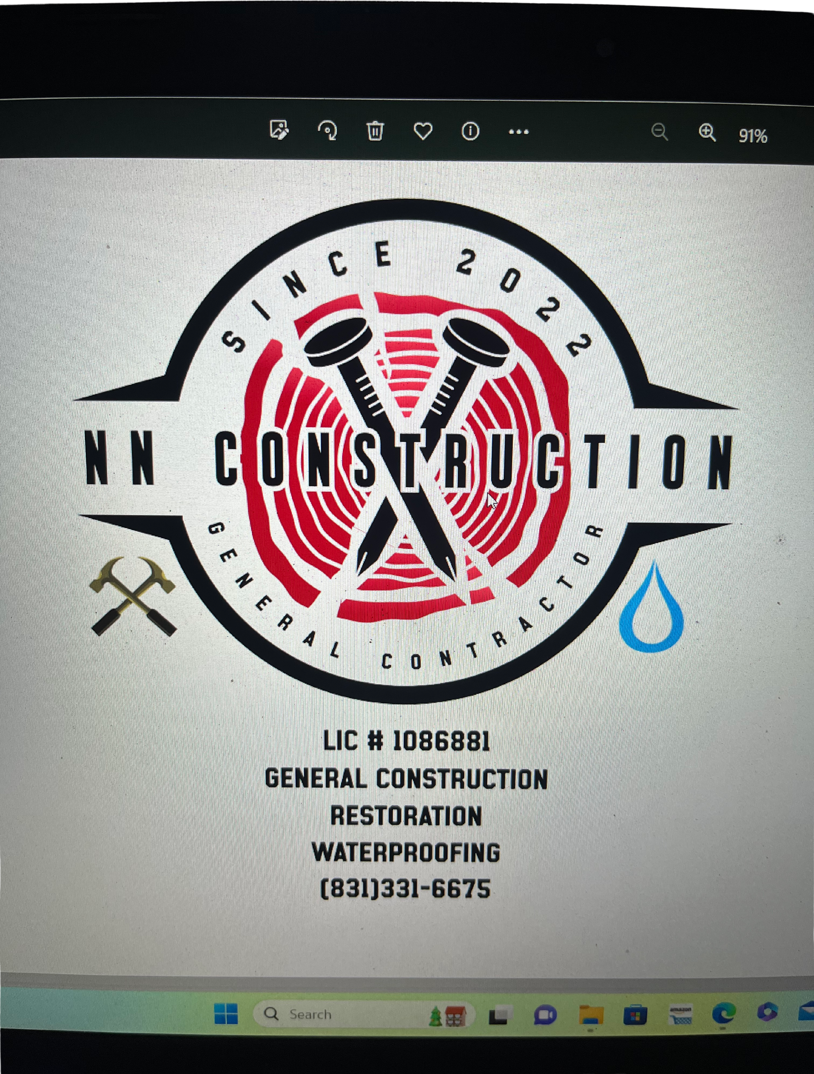 NN Construction logo